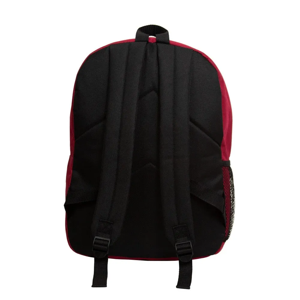 17" Classic Bulk Burgundy Backpacks | Wholesale Case of 24 Bookbags