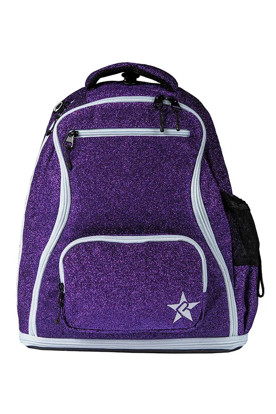 Amethyst Rebel Dream Bag with White Zipper