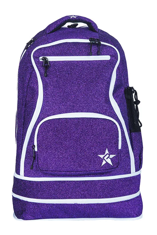 Amethyst Rebel Dream Bag with White Zipper