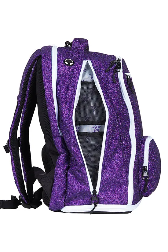 Amethyst Rebel Dream Bag with White Zipper