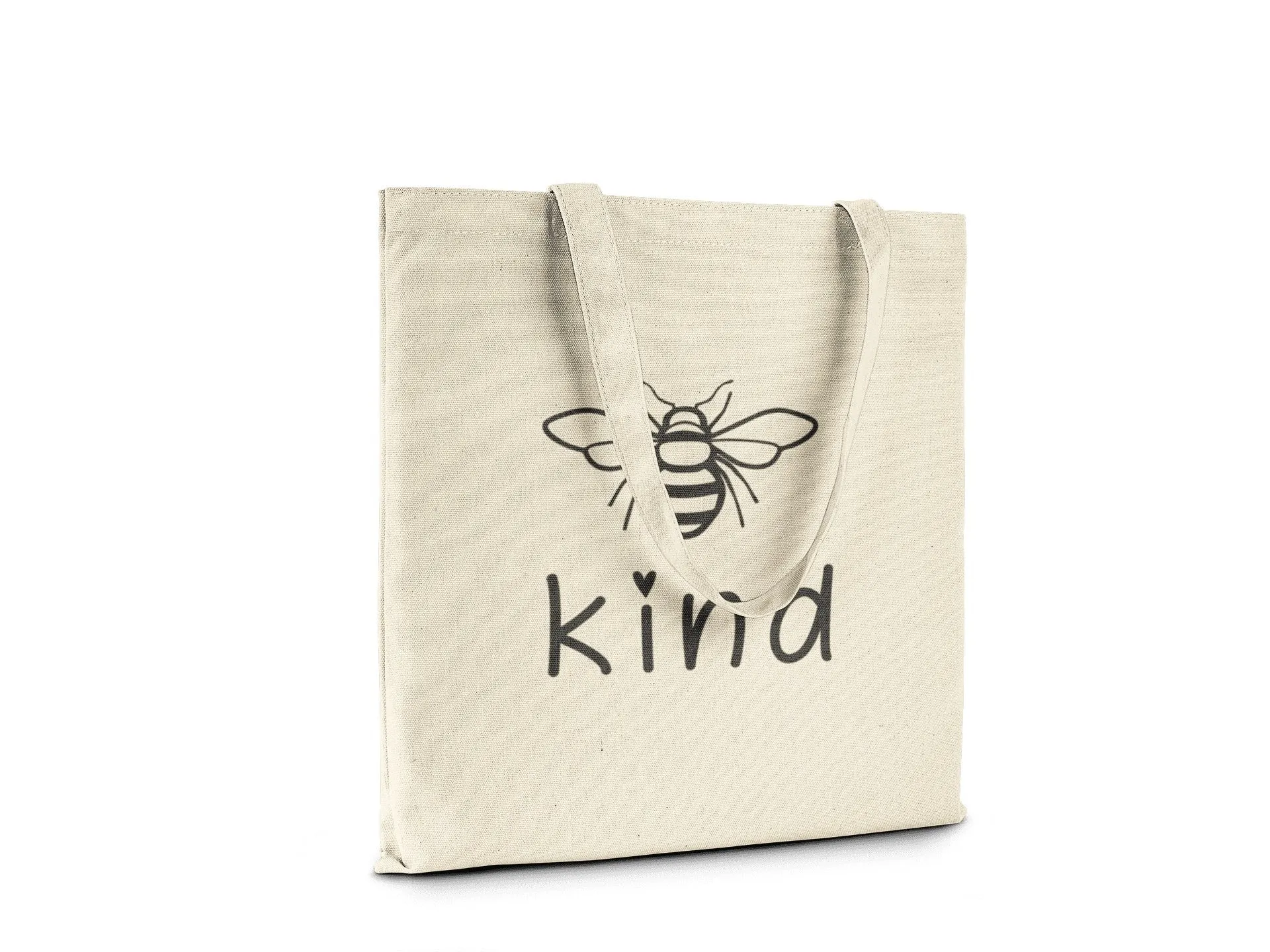 Bee Kind || Organic Cotton Tote Bag