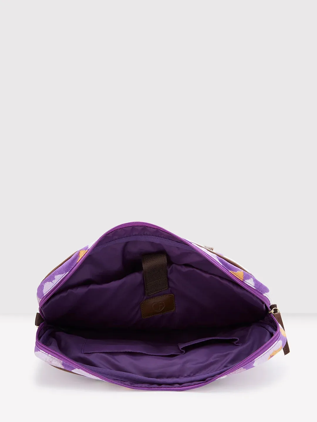 Caprese Enora Laptop Bag Large Purple