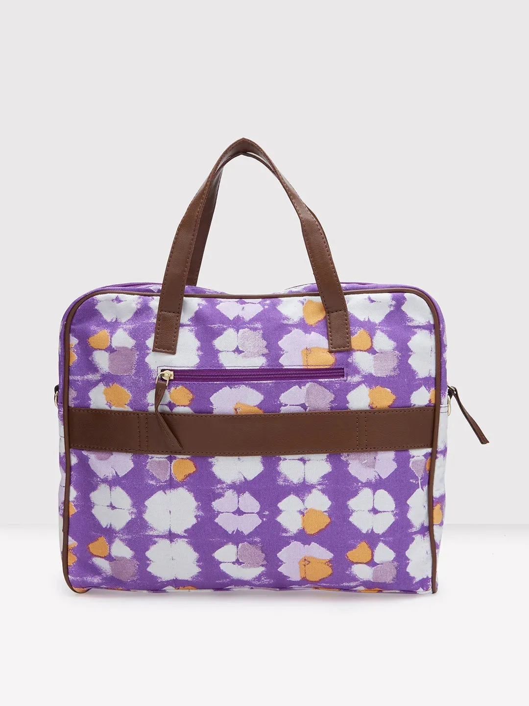 Caprese Enora Laptop Bag Large Purple