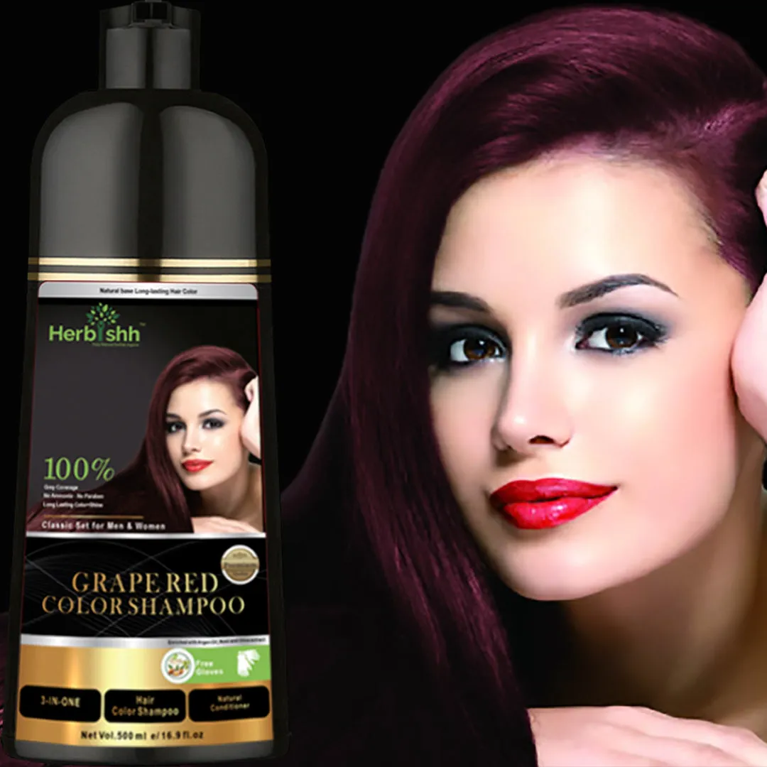 Complete Hair Health Combo--1 pc Color shampoo   Moroccan Argan Oil Shampoo Conditioner set