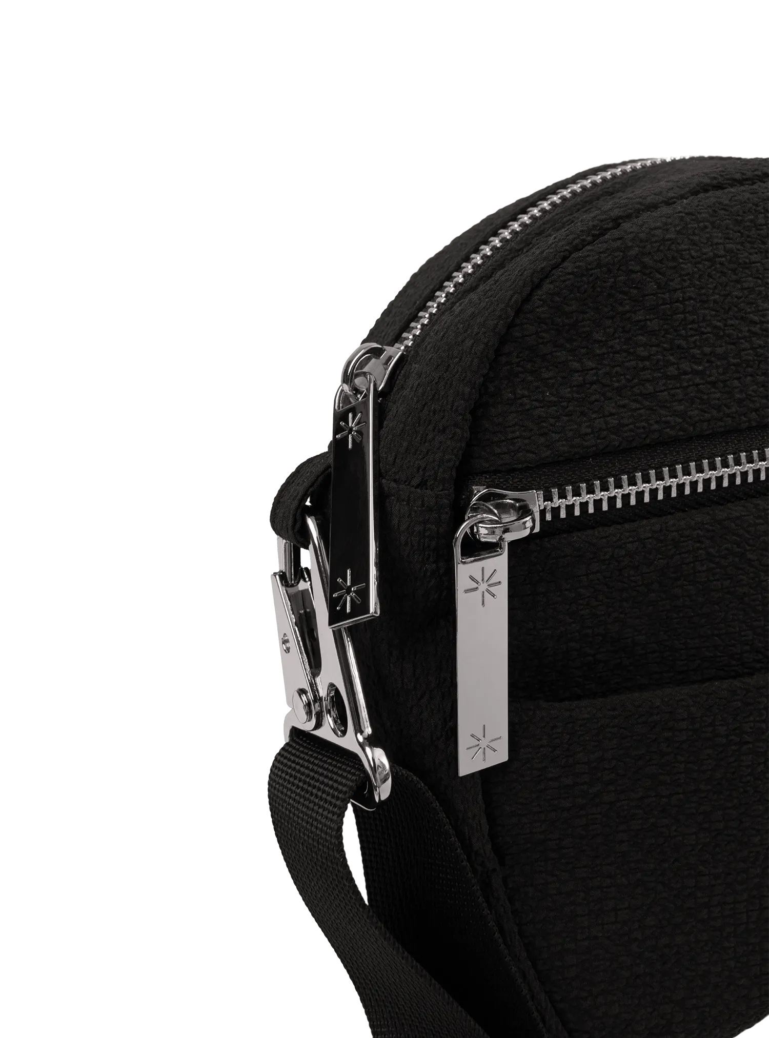 Cruise Crossbody (Seersucker Noir)