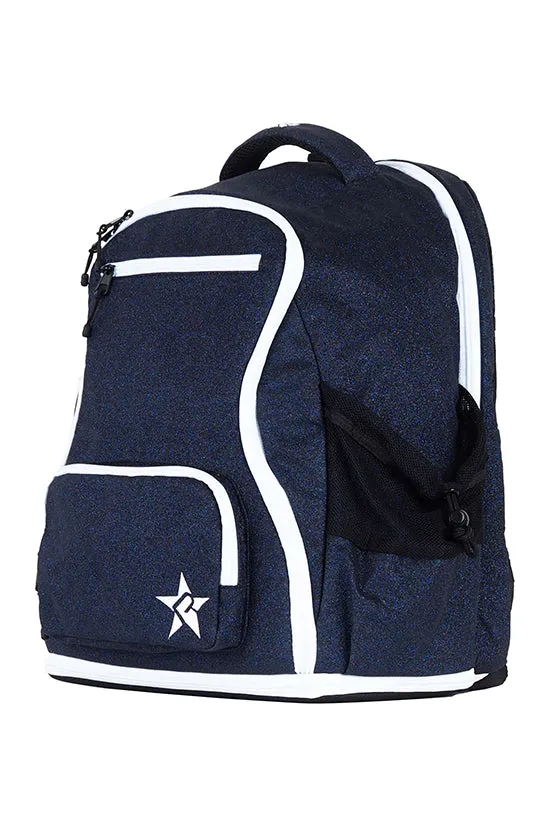 Mystic Navy Rebel Dream Bag with White Zipper