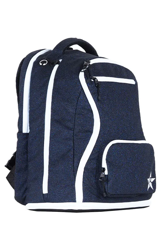 Mystic Navy Rebel Dream Bag with White Zipper