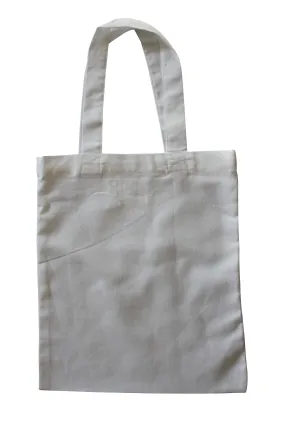 Organic Cotton Calico Tote Set of 12