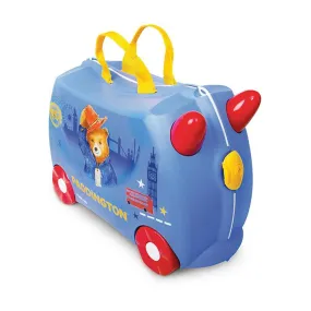 Trunki Original Paddington Bear Ride-On Suitcase for Kids Ages 3 and Up - Fun and Functional Travel Companion